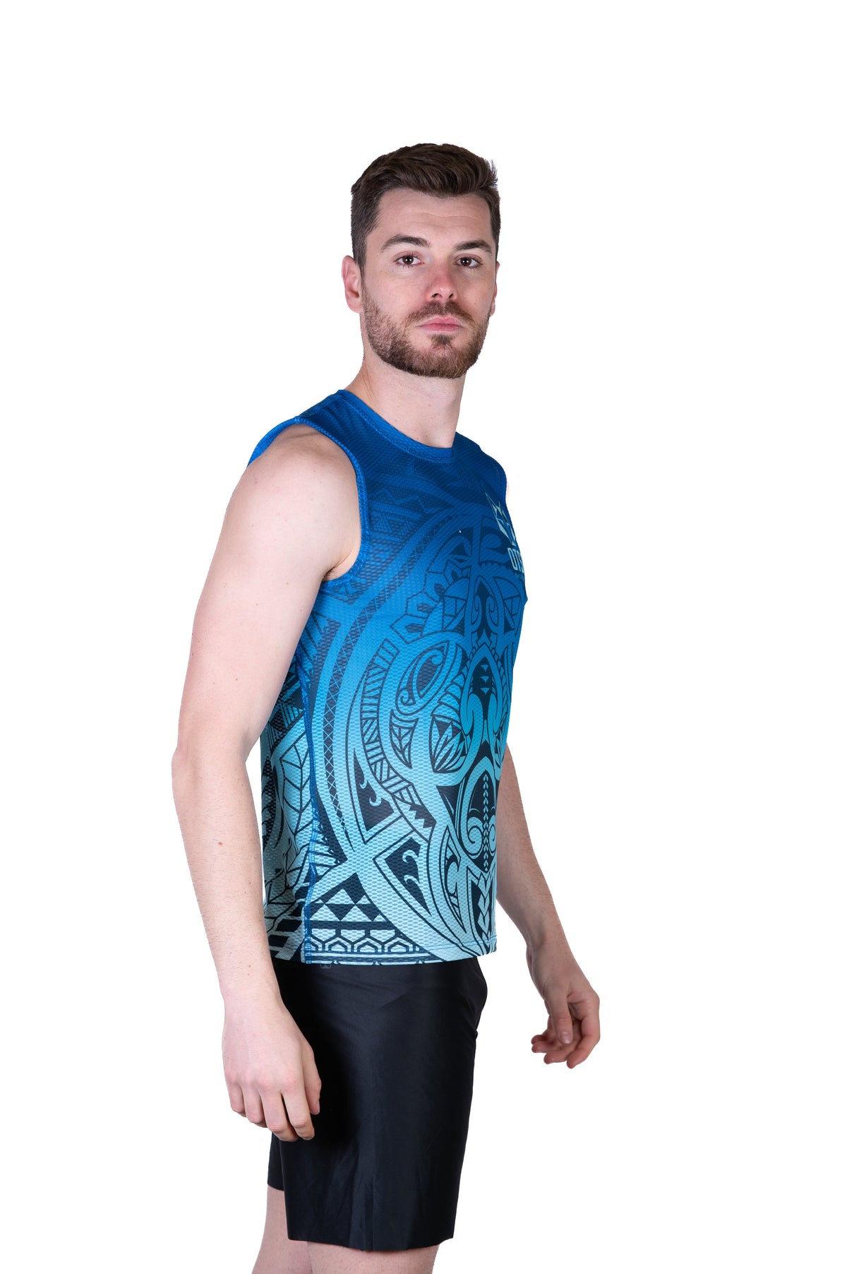 OTSO Herren Lauf-Tanktop - Maori Tangaroa – Produktansicht 5