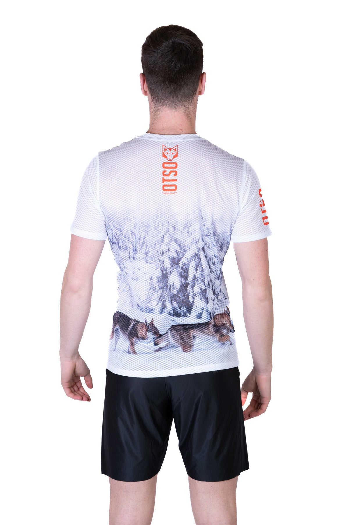 OTSO Herren Kurzarm-Funktionsshirt - Wolf – Produktansicht 7