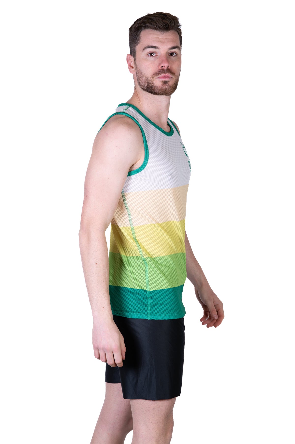 OTSO Herren Lauf-Singlet - Green – Produktansicht 5