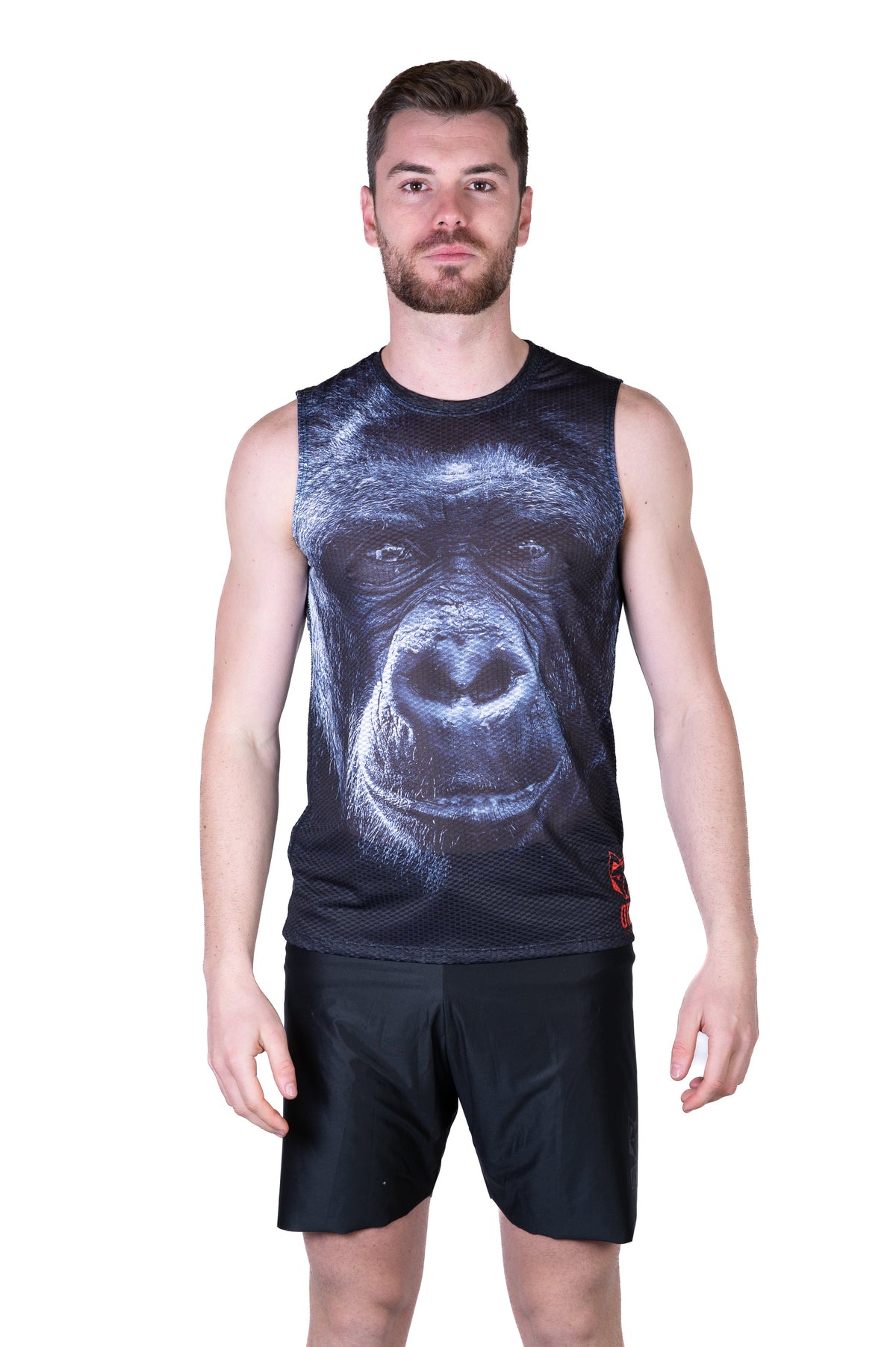 OTSO Herren Lauf-Tanktop - Gorilla – Produktansicht 3