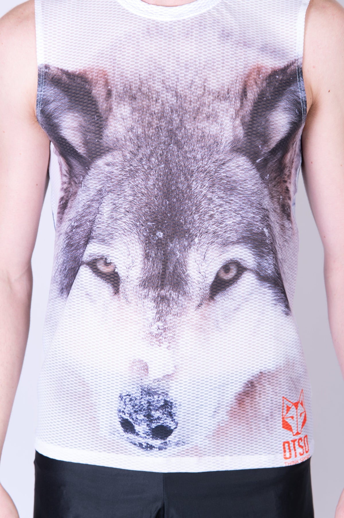 OTSO Herren Lauf-Tanktop - Wolf – Produktansicht 8