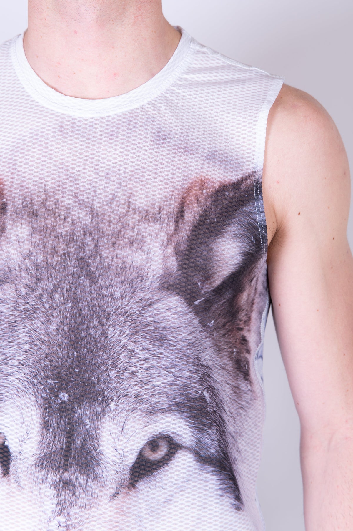 OTSO Herren Lauf-Tanktop - Wolf – Produktansicht 10