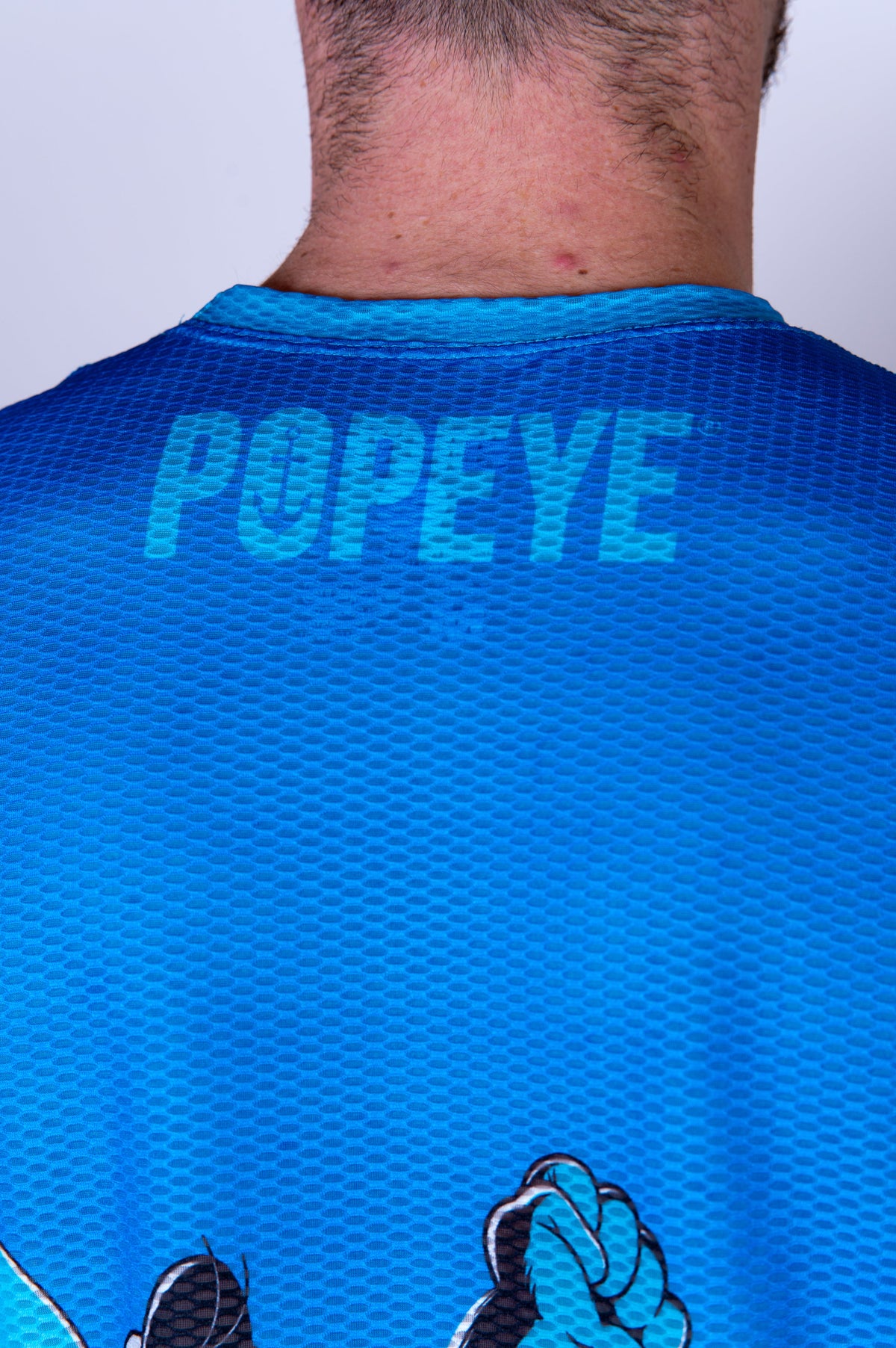 OTSO Herren Kurzarm-Funktionsshirt - Popeye Run For It – Produktansicht 10