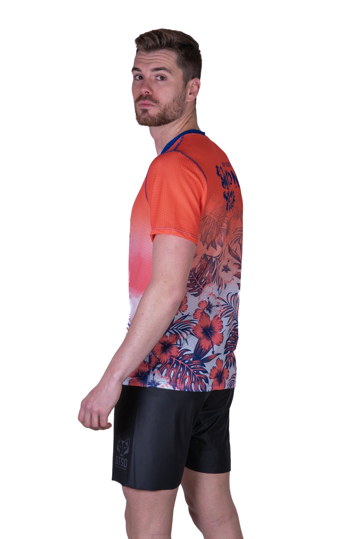 OTSO Herren Kurzarm-Funktionsshirt - Kona Kahalu'u Beach – Produktansicht 6