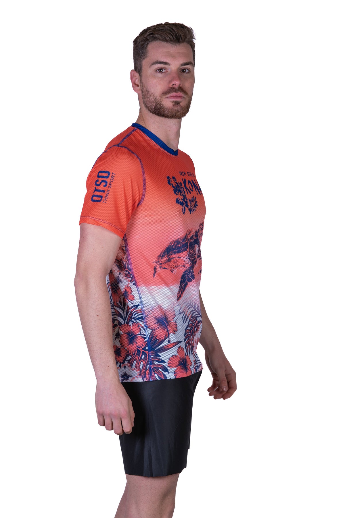 OTSO Herren Kurzarm-Funktionsshirt - Kona Kahalu'u Beach – Produktansicht 5