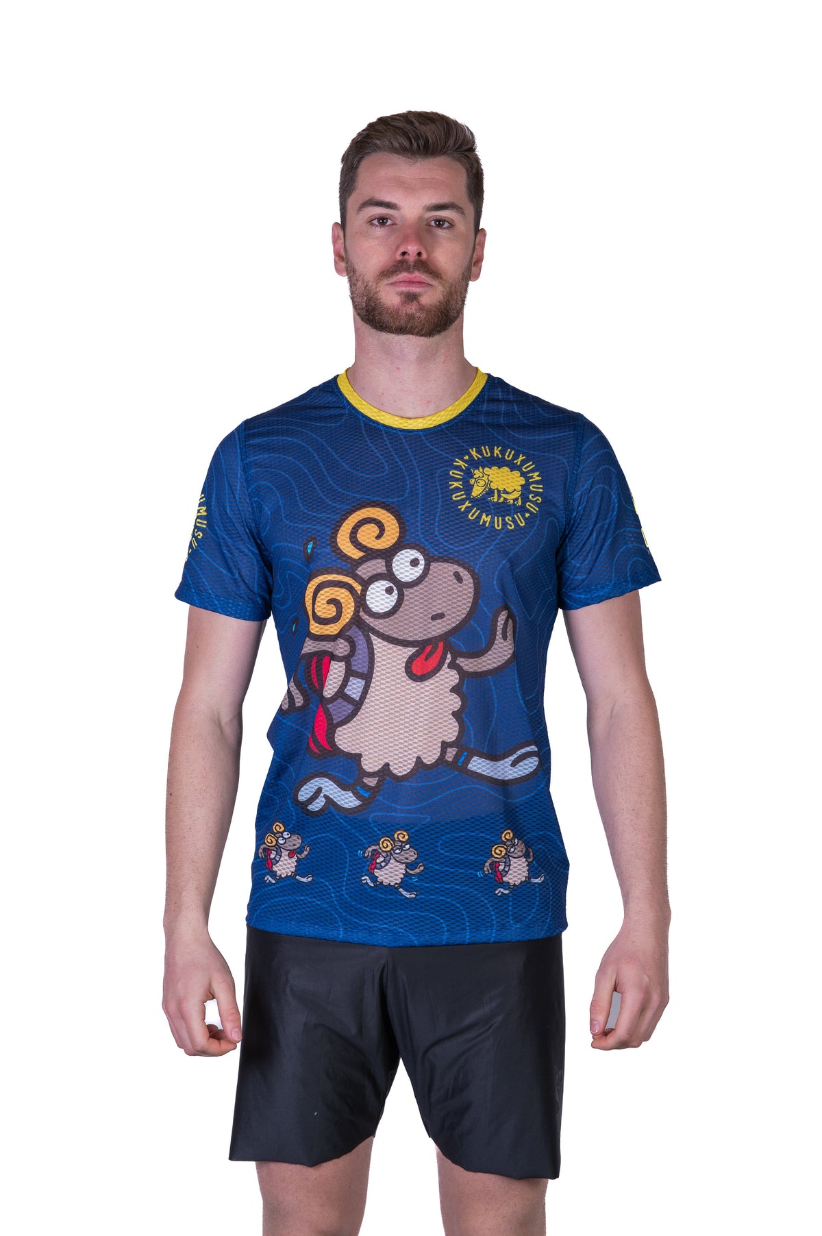 OTSO Herren Kurzarm-Funktionsshirt - Kukuxumusu Bildot Trail – Produktansicht 3