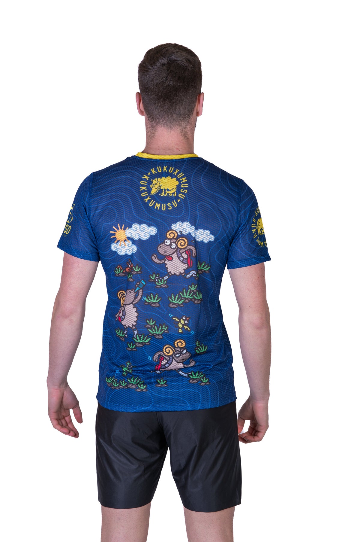 OTSO Herren Kurzarm-Funktionsshirt - Kukuxumusu Bildot Trail – Produktansicht 7