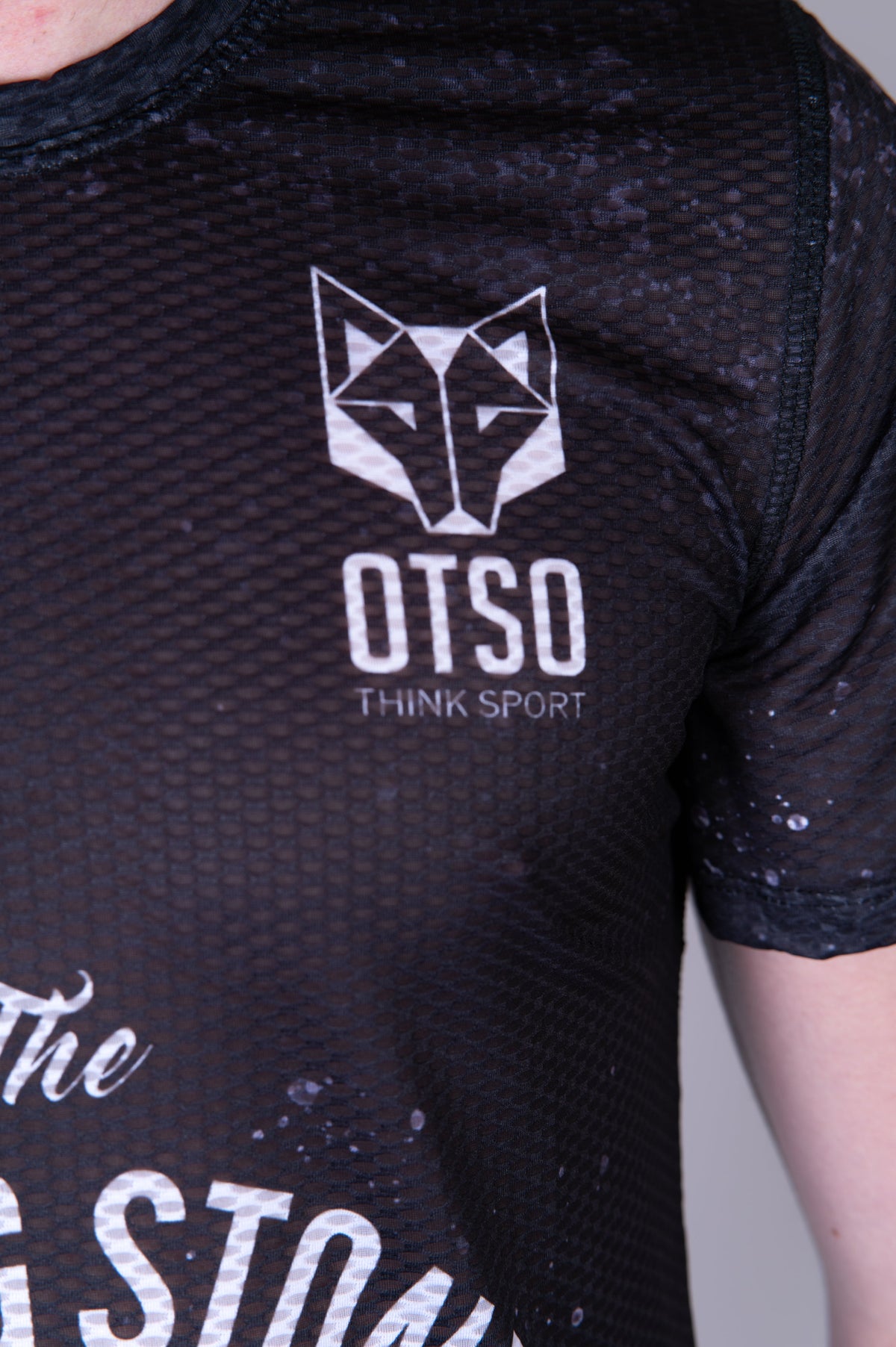 OTSO Herren Kurzarm-Funktionsshirt - Running Stones – Produktansicht 9
