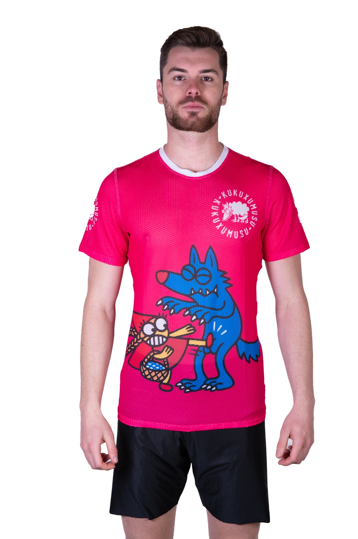 OTSO Herren Kurzarm-Funktionsshirt - Kukuxumusu F*ck You! – Produktansicht 3