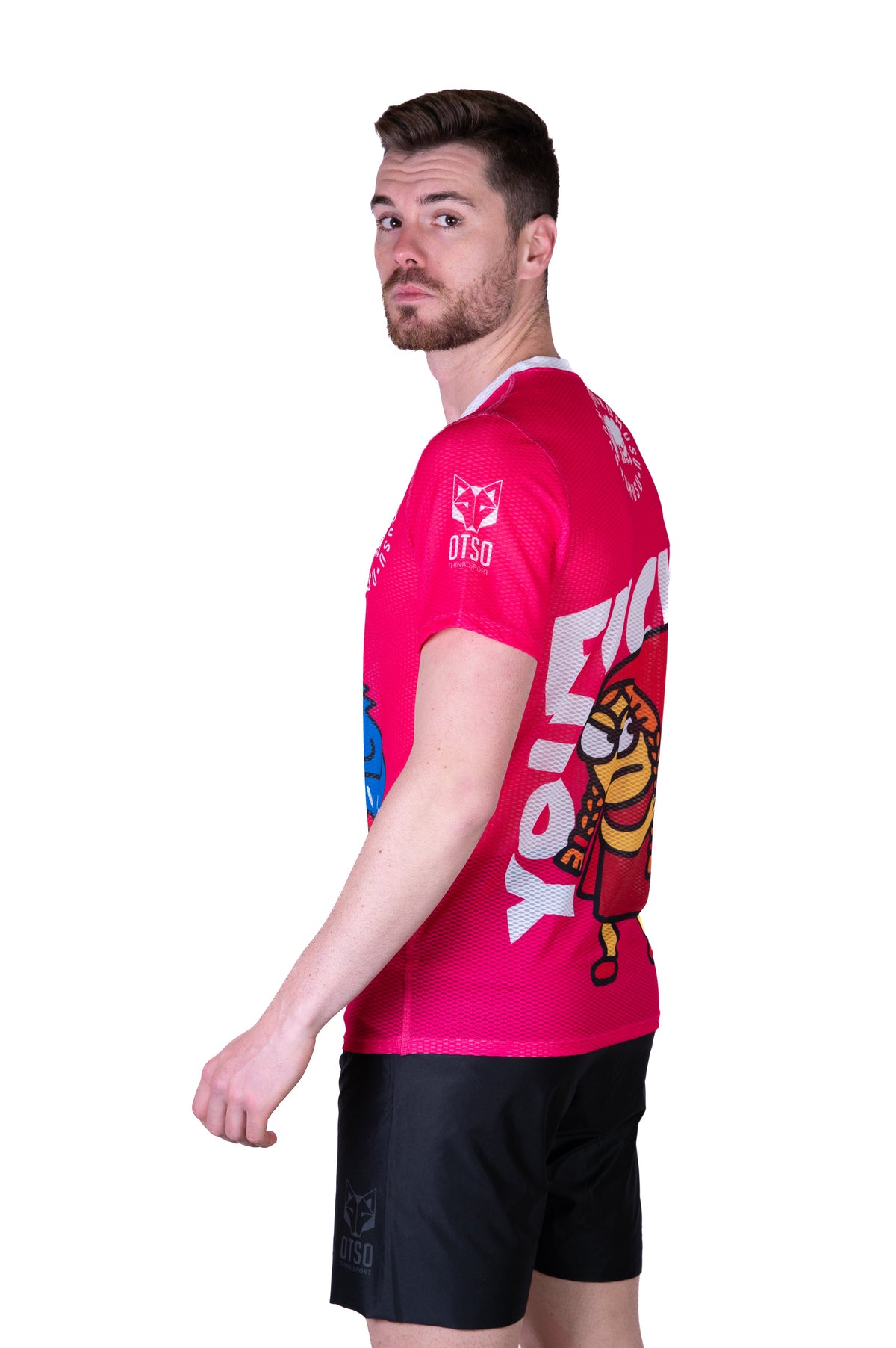 OTSO Herren Kurzarm-Funktionsshirt - Kukuxumusu F*ck You! – Produktansicht 6