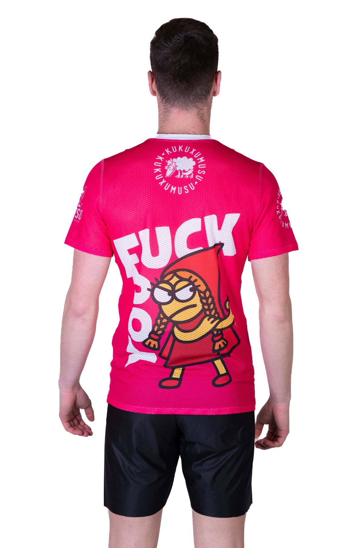 OTSO Herren Kurzarm-Funktionsshirt - Kukuxumusu F*ck You! – Produktansicht 7