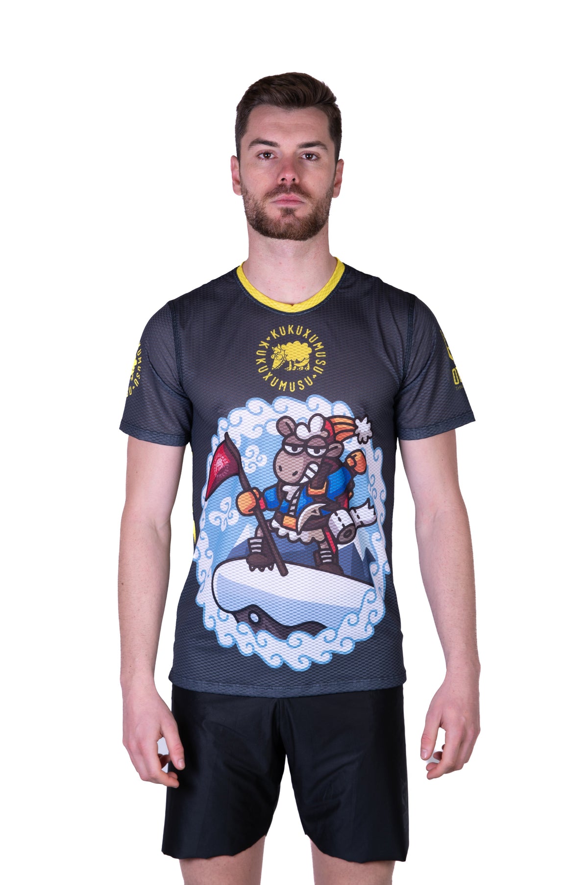 OTSO Herren Kurzarm-Funktionsshirt - Kukuxumusu Pirineus – Produktansicht 3