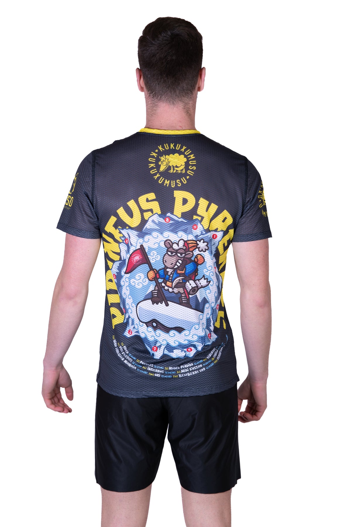 OTSO Herren Kurzarm-Funktionsshirt - Kukuxumusu Pirineus – Produktansicht 7
