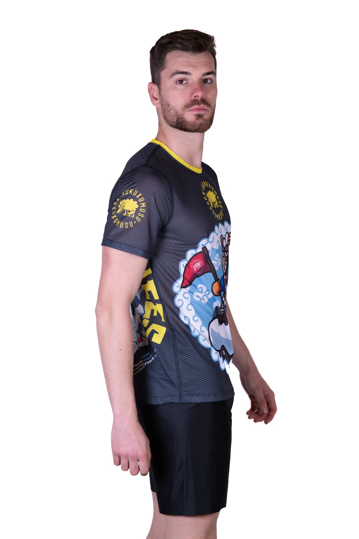 OTSO Herren Kurzarm-Funktionsshirt - Kukuxumusu Pirineus – Produktansicht 5