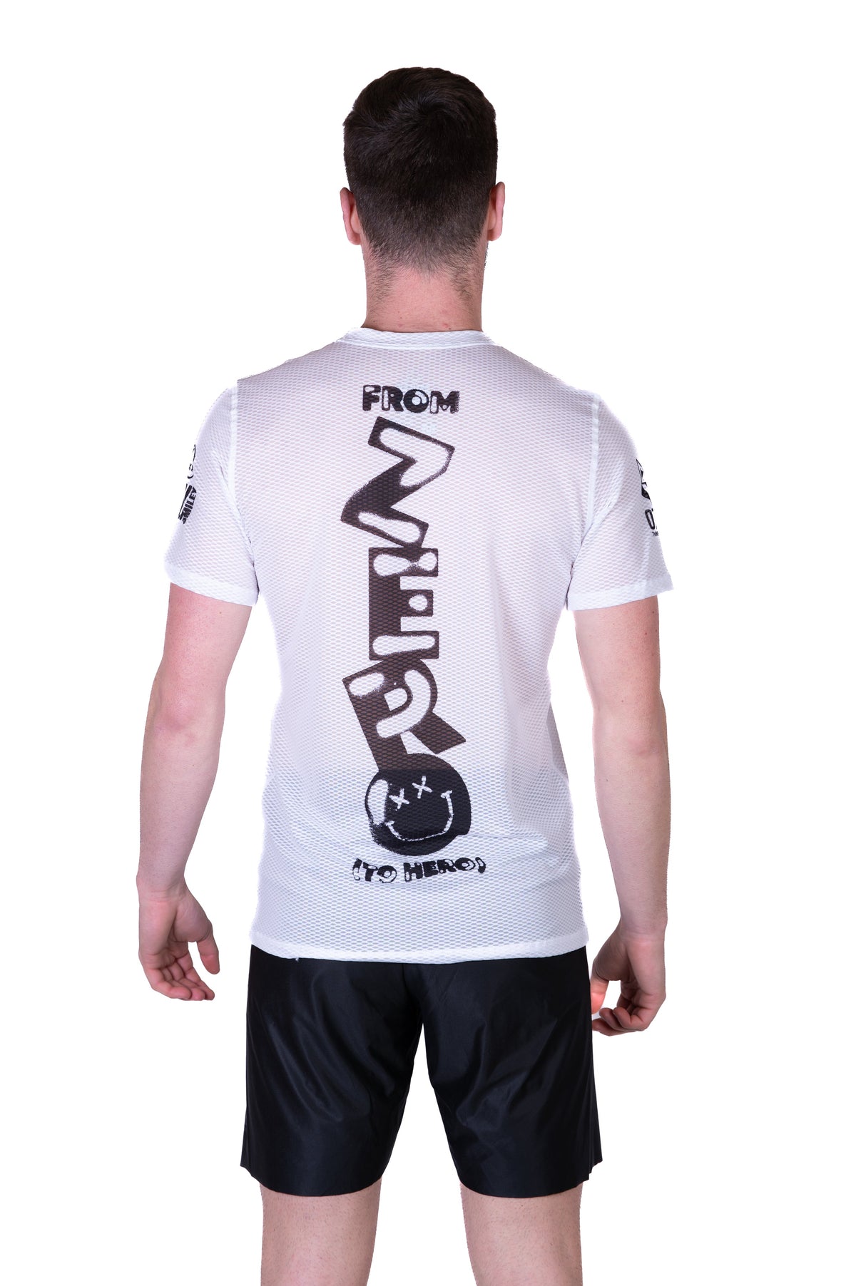 OTSO Herren Kurzarm-Funktionsshirt - S.W.Smiley Airbrushed Infinity – Produktansicht 7