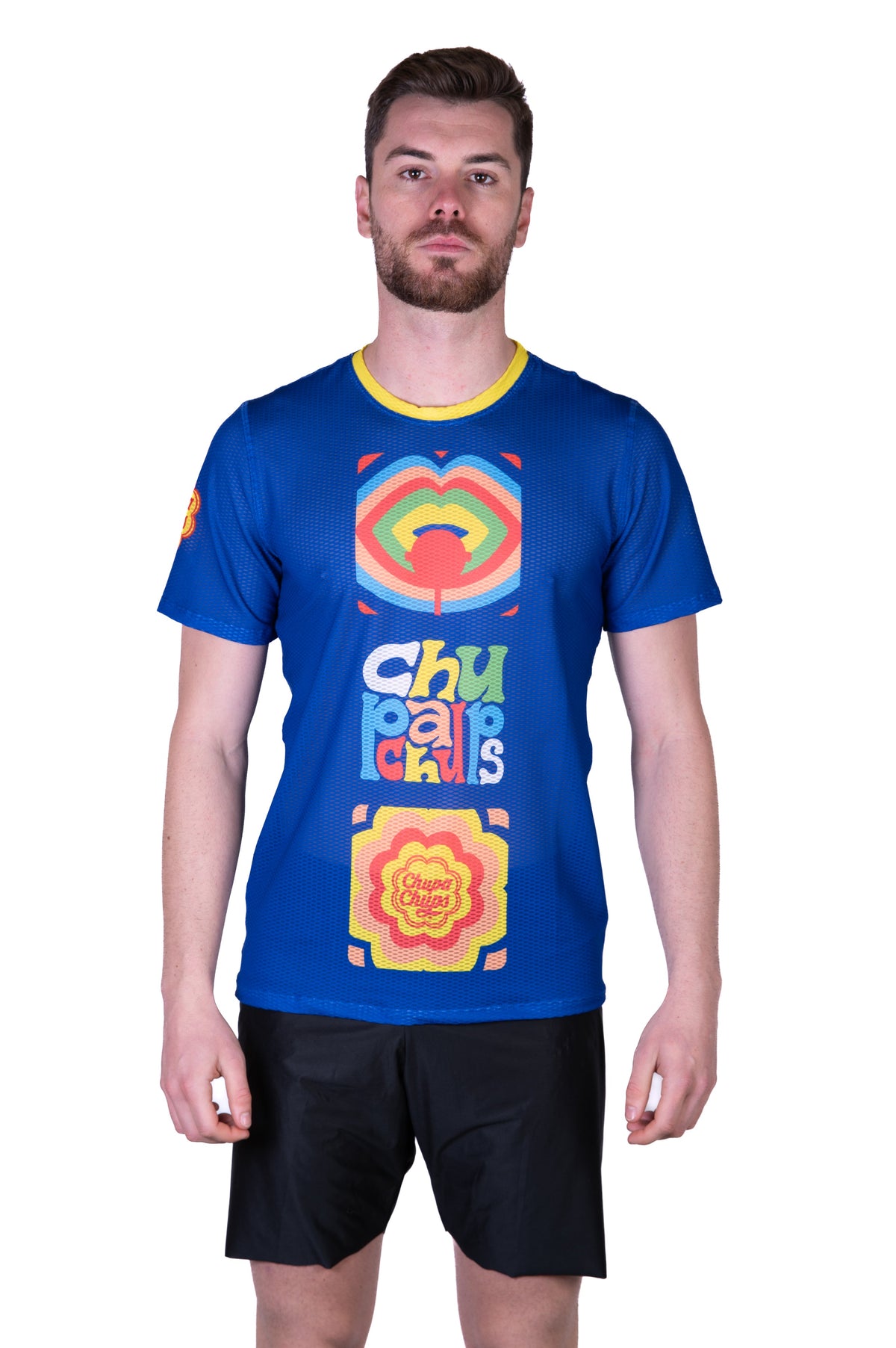 OTSO Herren Kurzarm-Funktionsshirt - Chupa Chups 70'S – Produktansicht 3