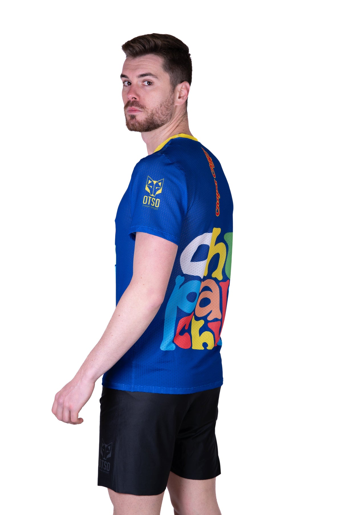 OTSO Herren Kurzarm-Funktionsshirt - Chupa Chups 70'S – Produktansicht 6