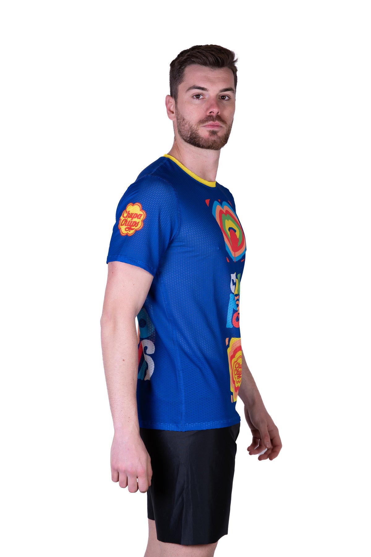 OTSO Herren Kurzarm-Funktionsshirt - Chupa Chups 70'S – Produktansicht 5