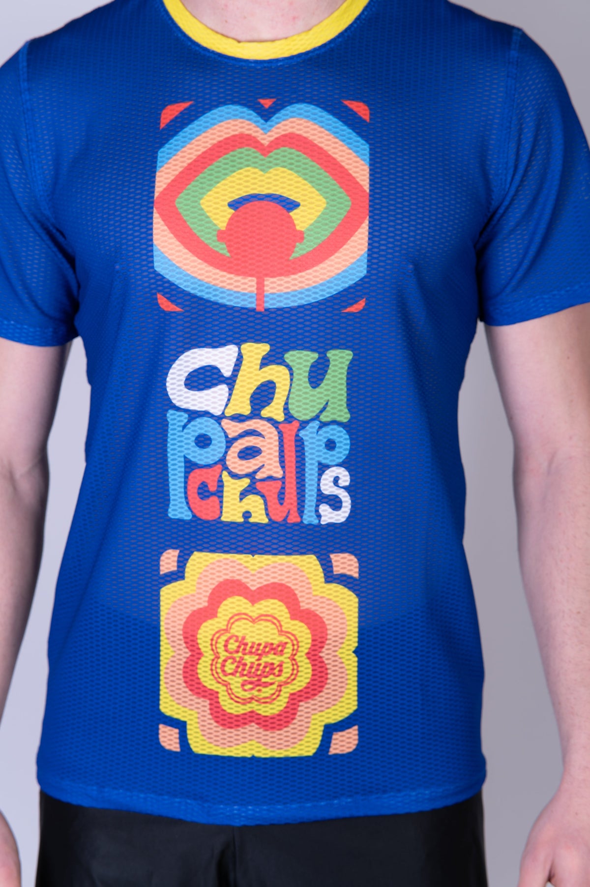 OTSO Herren Kurzarm-Funktionsshirt - Chupa Chups 70'S – Produktansicht 8