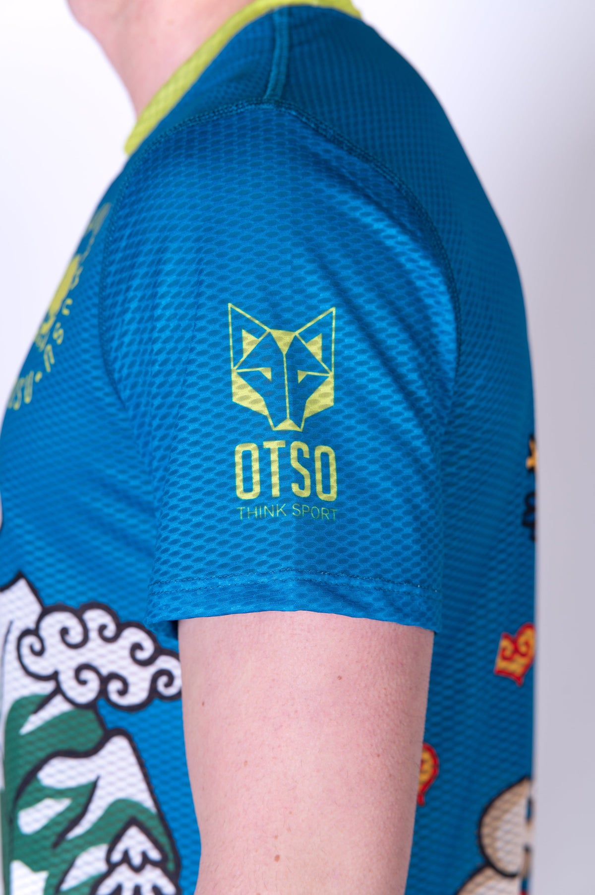 OTSO Herren Kurzarm-Funktionsshirt - Kukuxumusu Bike – Produktansicht 11