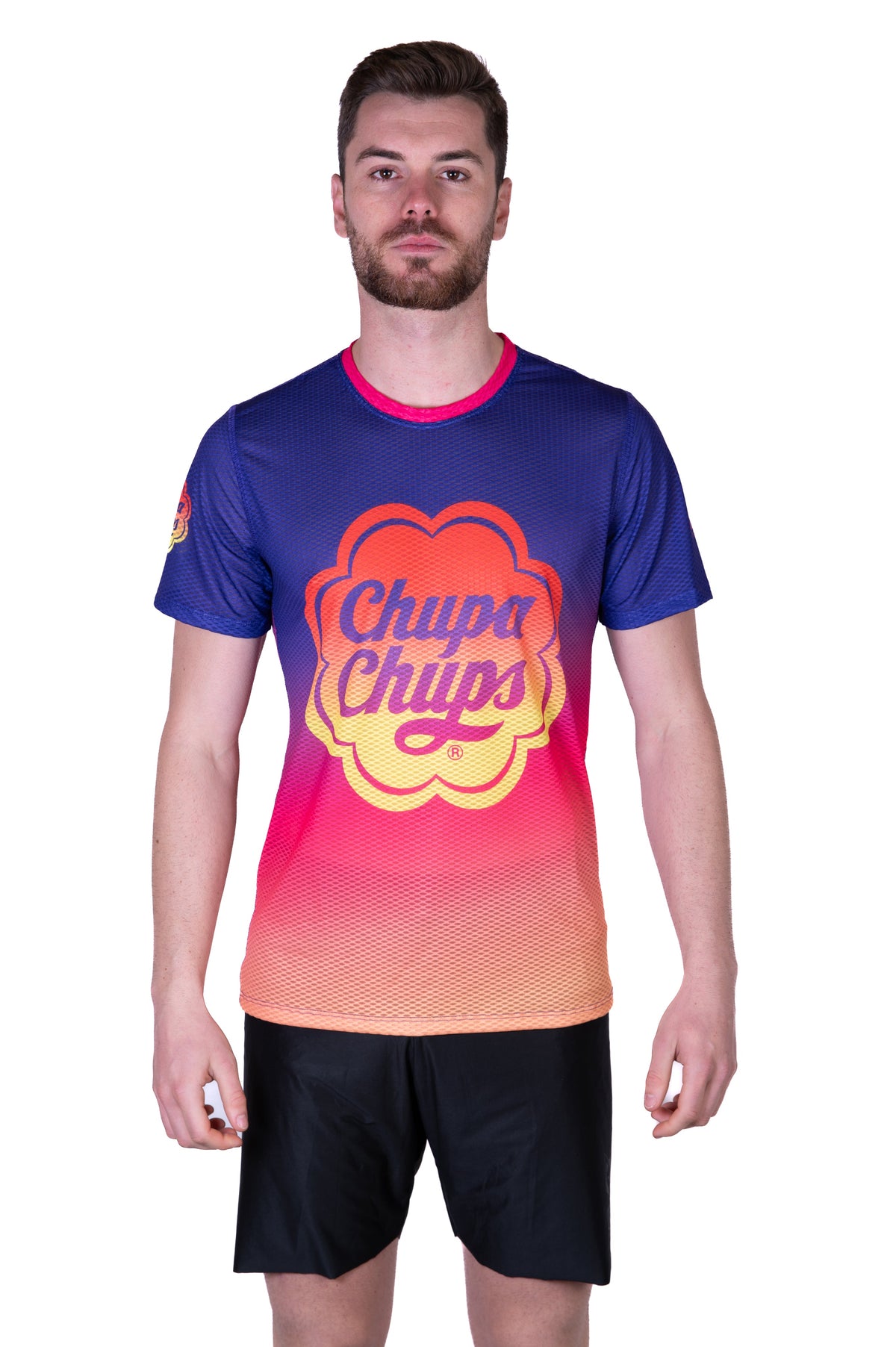 OTSO Herren Kurzarm-Funktionsshirt - Chupa Chups Super Tasty – Produktansicht 3