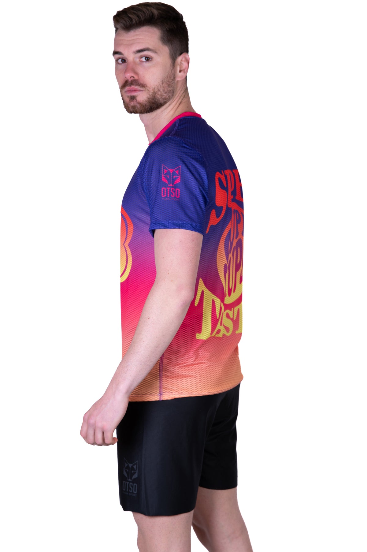 OTSO Herren Kurzarm-Funktionsshirt - Chupa Chups Super Tasty – Produktansicht 6