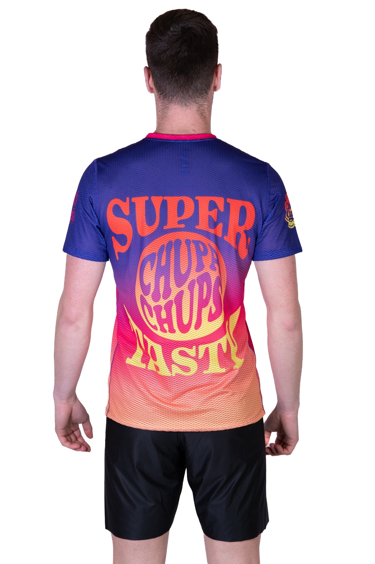OTSO Herren Kurzarm-Funktionsshirt - Chupa Chups Super Tasty – Produktansicht 7
