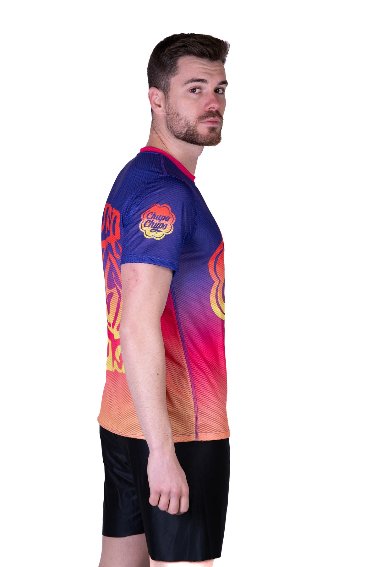 OTSO Herren Kurzarm-Funktionsshirt - Chupa Chups Super Tasty – Produktansicht 5