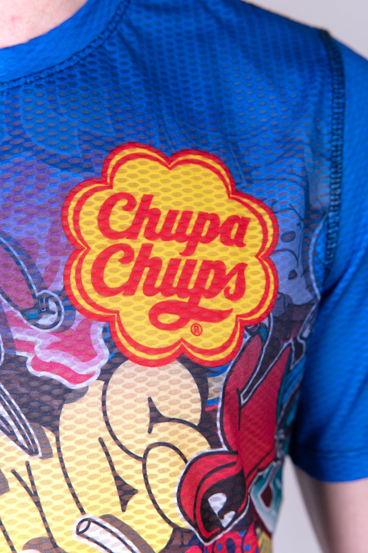 OTSO Herren Kurzarm-Funktionsshirt - Chupa Chups Graffiti – Produktansicht 8