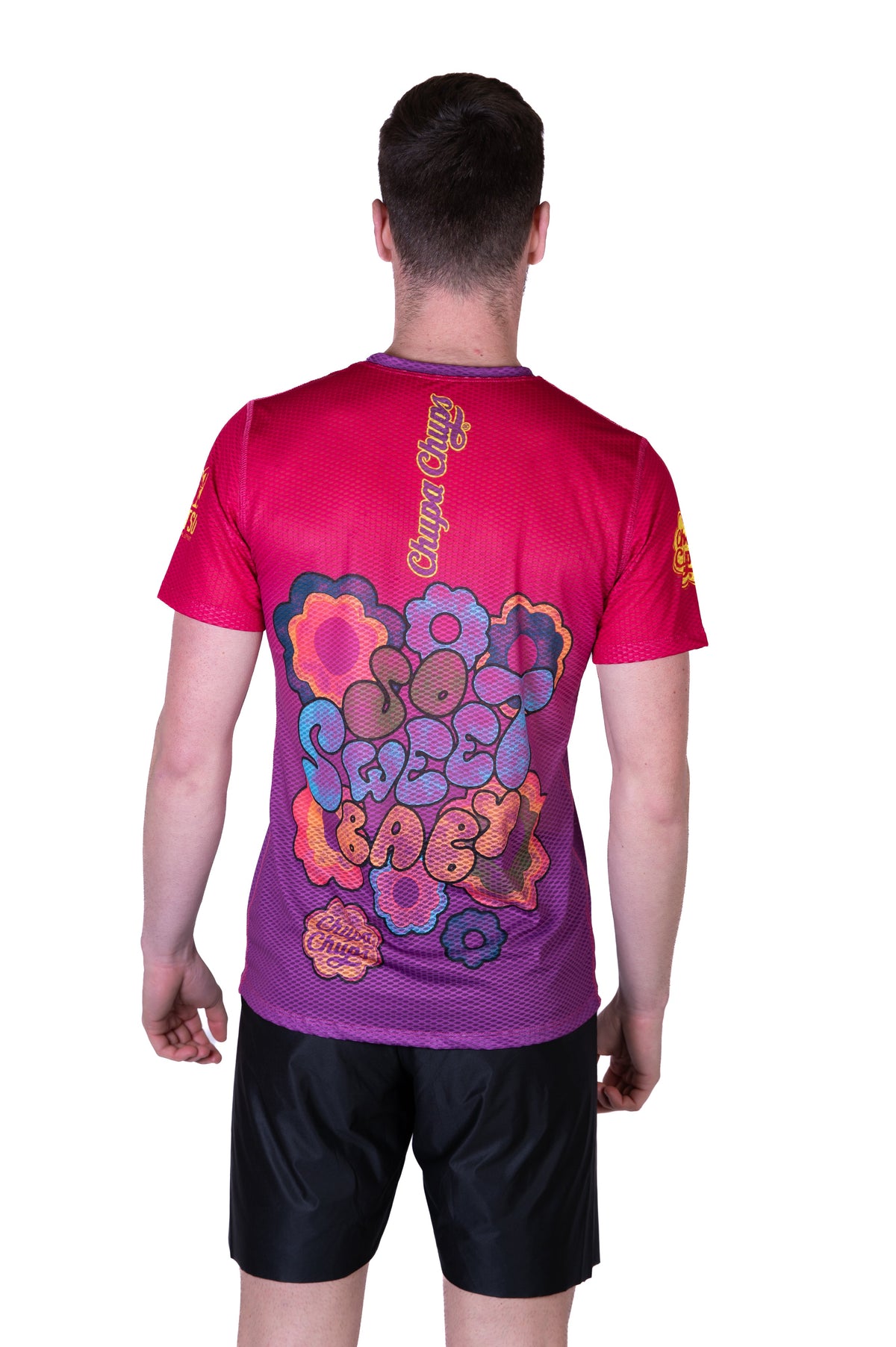 OTSO Herren Kurzarm-Funktionsshirt - Chupa Chups Sweet Baby – Produktansicht 7