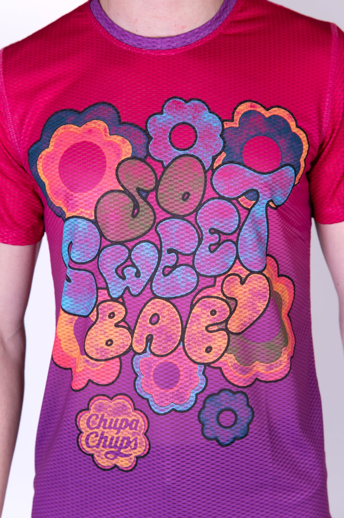OTSO Herren Kurzarm-Funktionsshirt - Chupa Chups Sweet Baby – Produktansicht 8