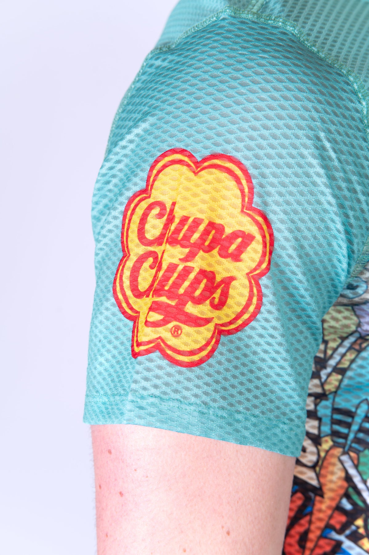 OTSO Herren Kurzarm-Funktionsshirt - Chupa Chups Comic – Produktansicht 11