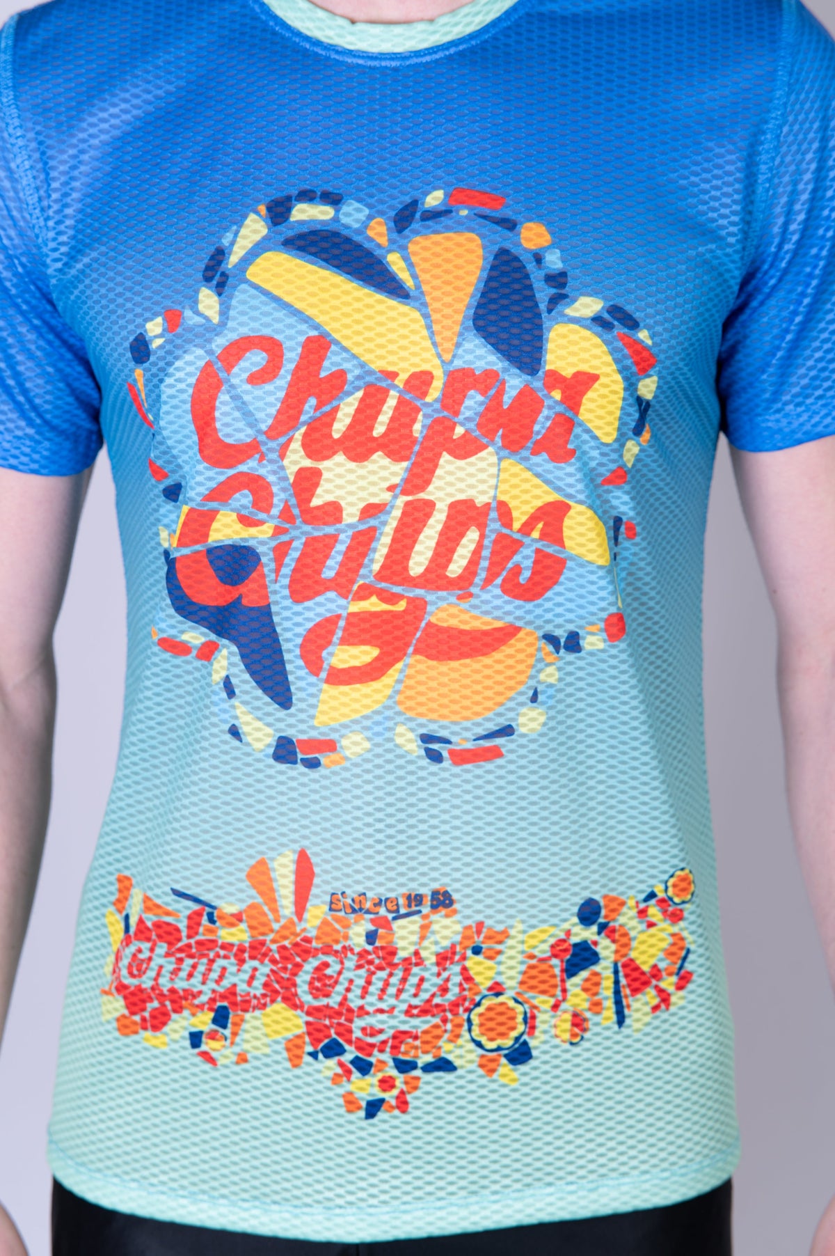 OTSO Herren Kurzarm-Funktionsshirt - Chupa Chups Gaudi – Produktansicht 8