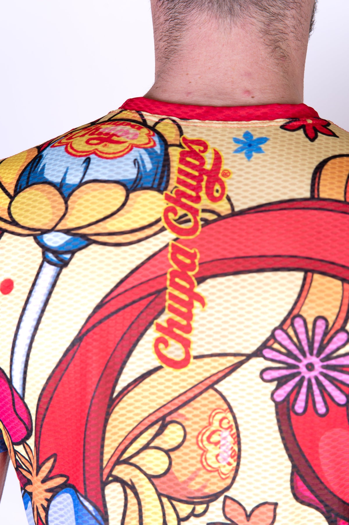 OTSO Herren Kurzarm-Funktionsshirt - Chupa Chups Flower – Produktansicht 8