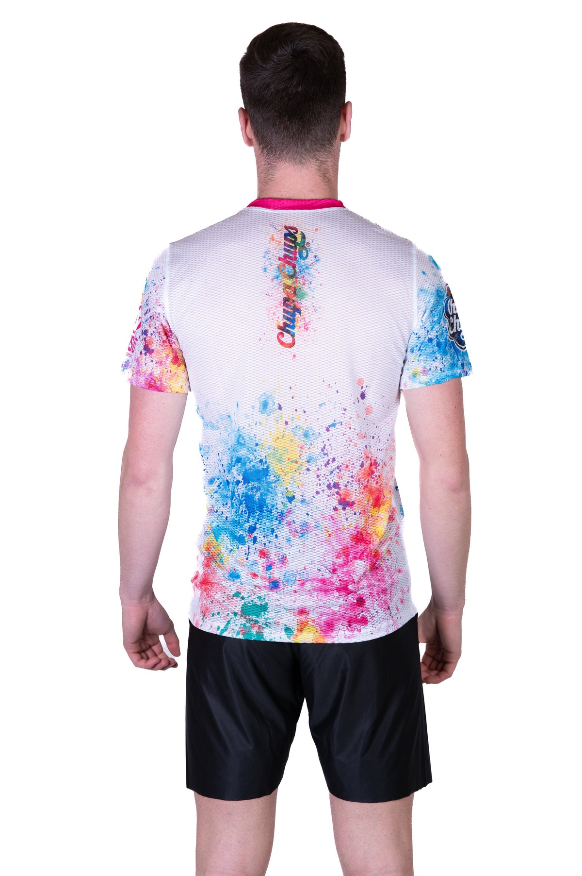 OTSO Herren Kurzarm-Funktionsshirt - Chupa Chups Paint – Produktansicht 7