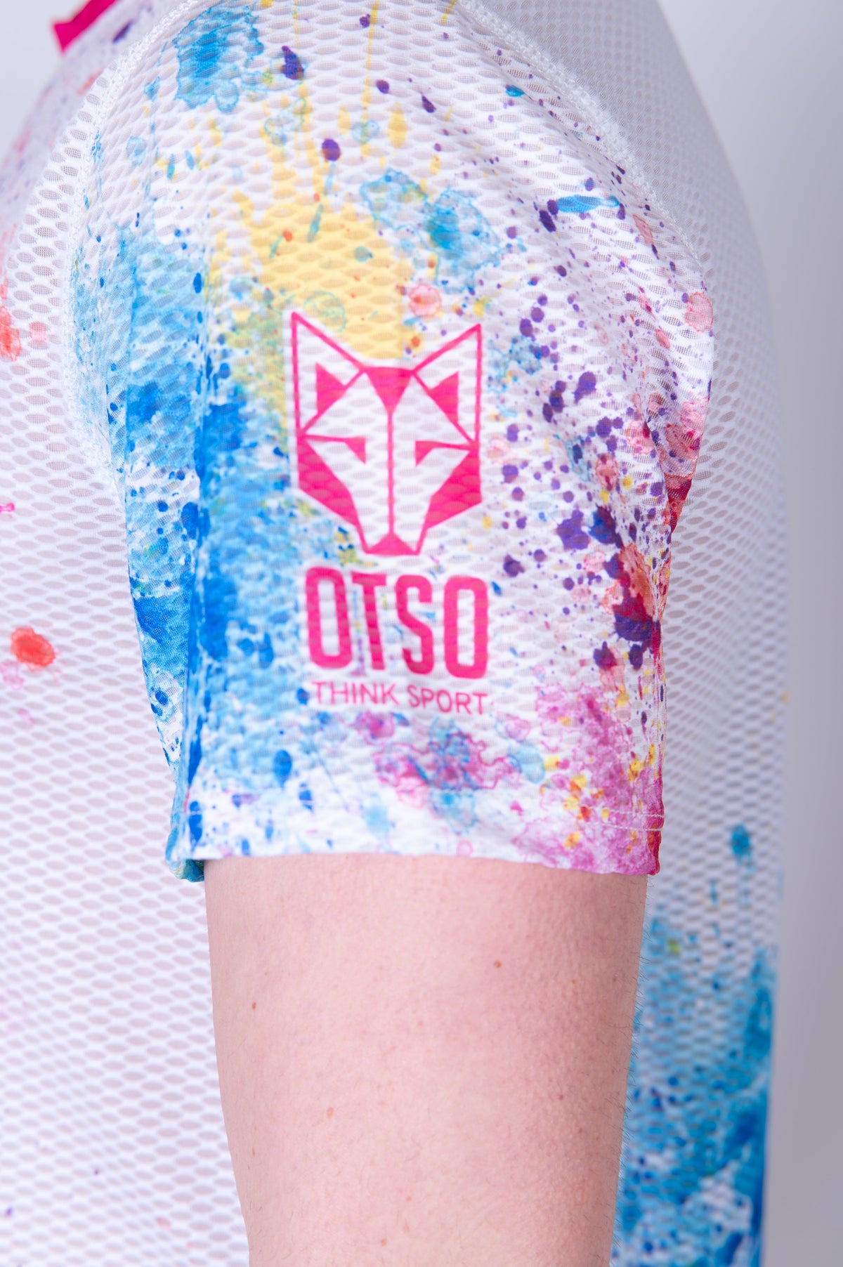 OTSO Herren Kurzarm-Funktionsshirt - Chupa Chups Paint – Produktansicht 11