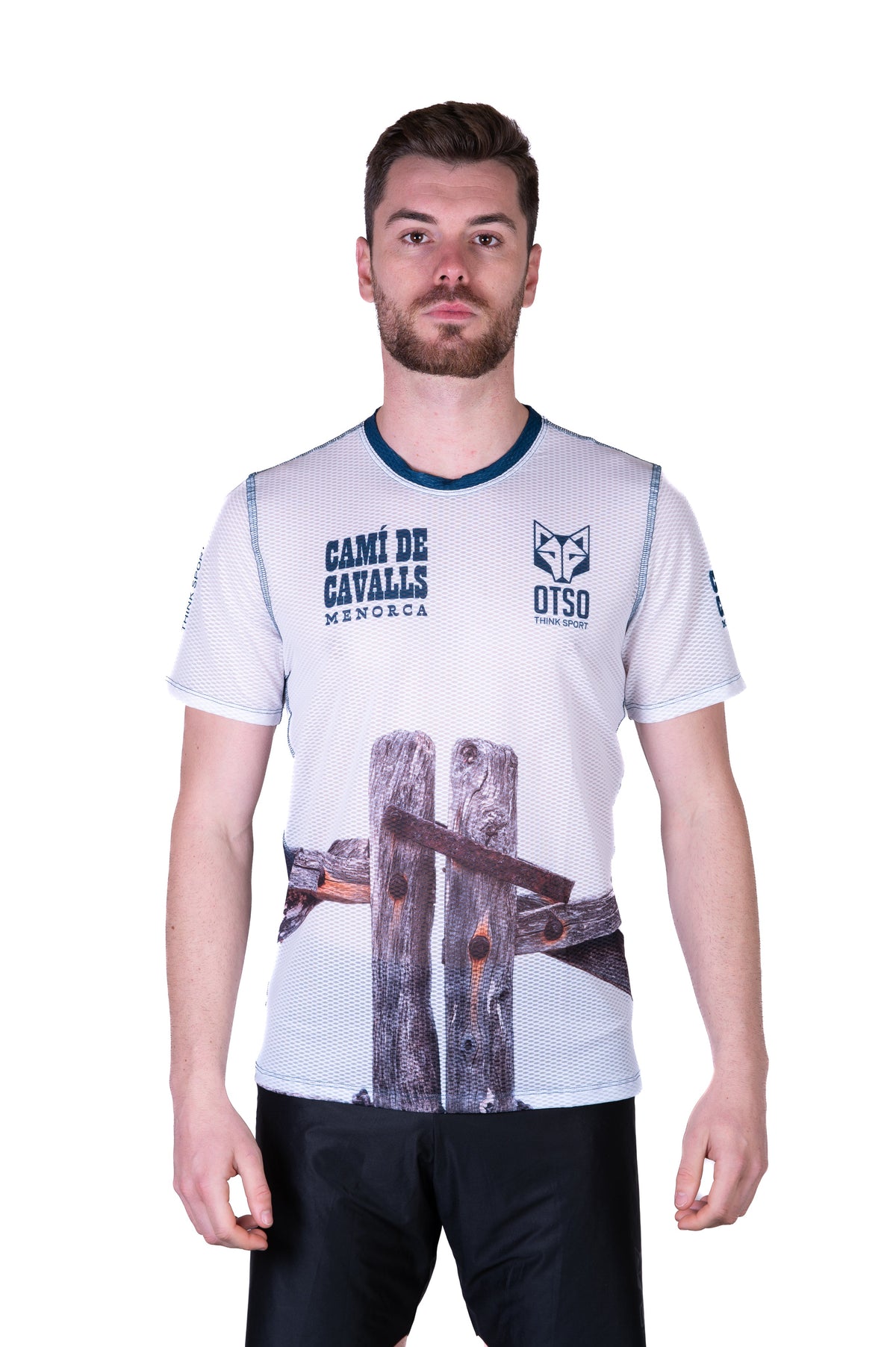 OTSO Herren Kurzarm-Funktionsshirt - Camí de Cavalls – Produktansicht 3