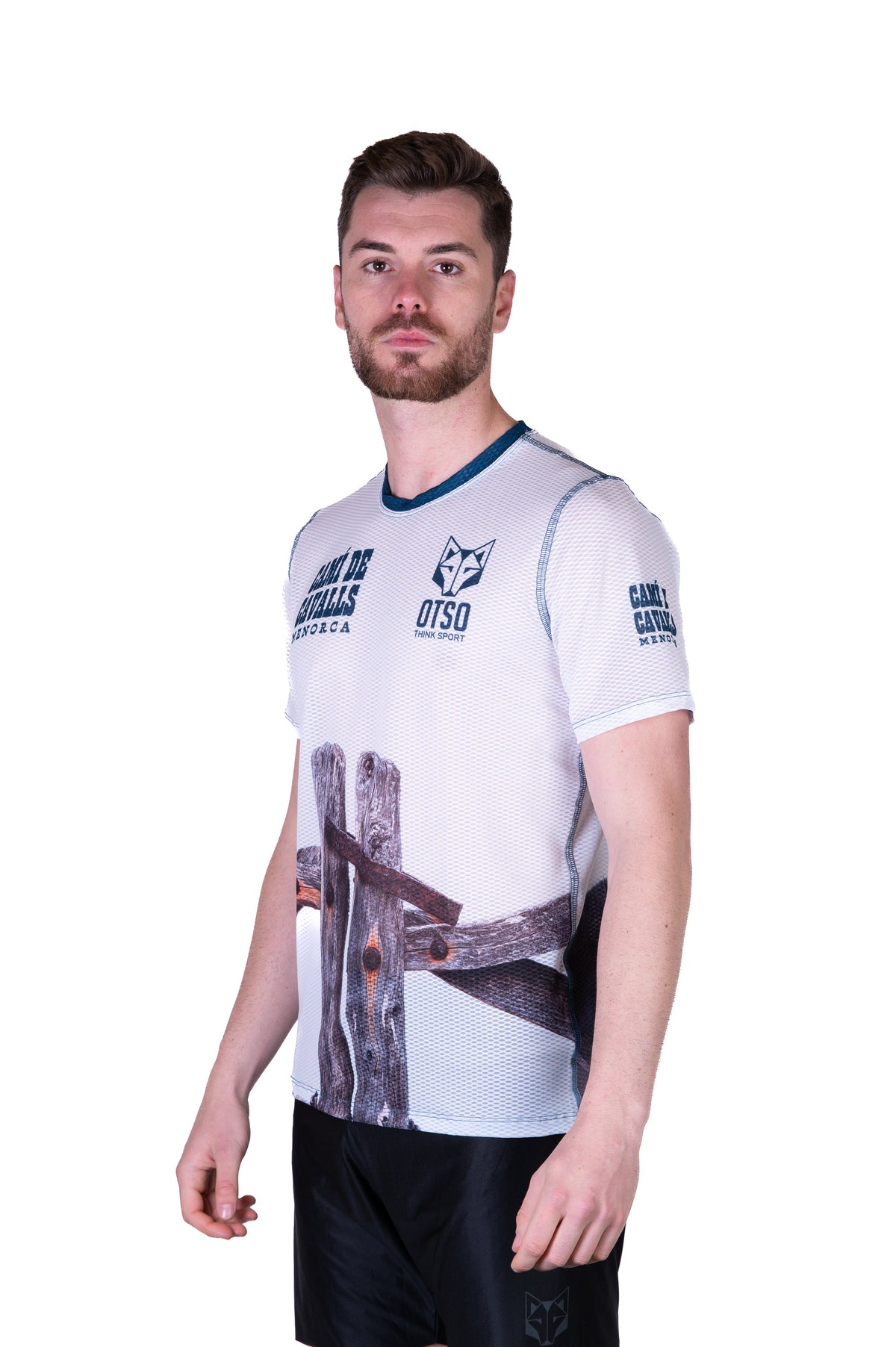 OTSO Herren Kurzarm-Funktionsshirt - Camí de Cavalls – Produktansicht 4