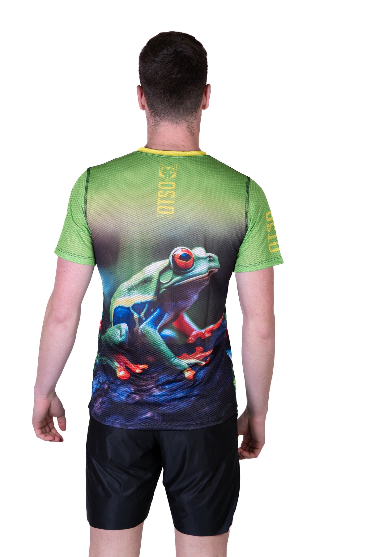OTSO Herren Kurzarm-Funktionsshirt - Frog – Produktansicht 7