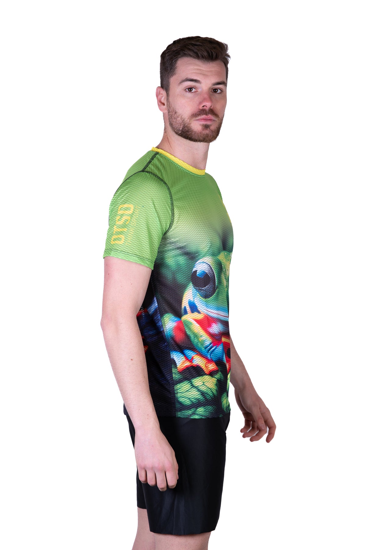 OTSO Herren Kurzarm-Funktionsshirt - Frog – Produktansicht 5