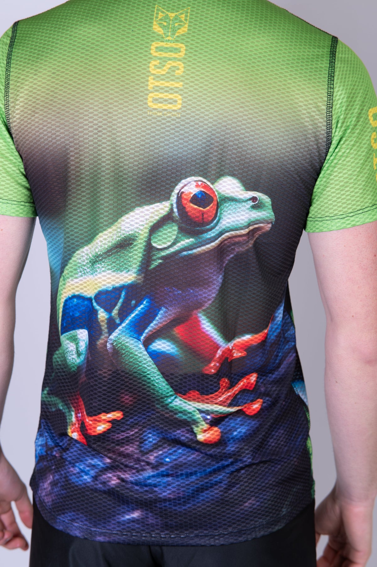 OTSO Herren Kurzarm-Funktionsshirt - Frog – Produktansicht 9
