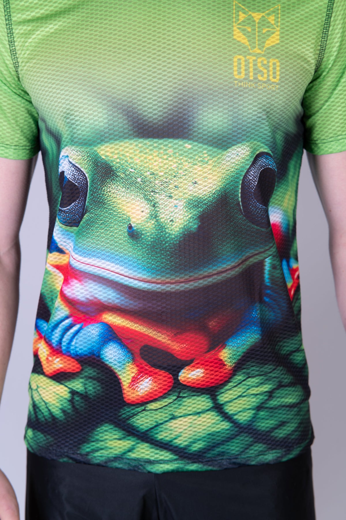 OTSO Herren Kurzarm-Funktionsshirt - Frog – Produktansicht 8