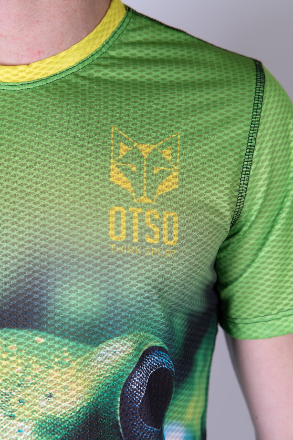 OTSO Herren Kurzarm-Funktionsshirt - Frog – Produktansicht 10