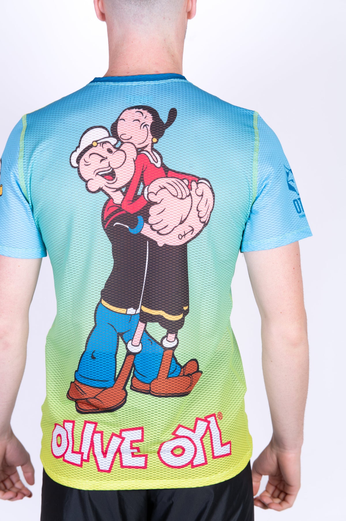 OTSO Herren Kurzarm-Funktionsshirt - Popeye & Olive – Produktansicht 8