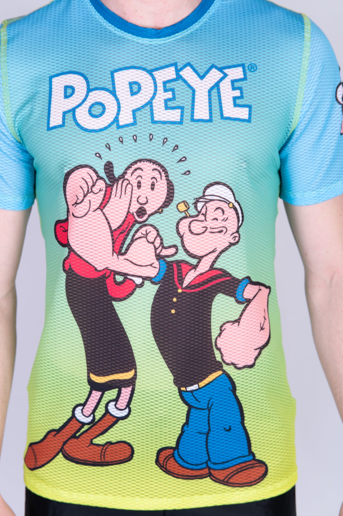 OTSO Herren Kurzarm-Funktionsshirt - Popeye & Olive – Produktansicht 7