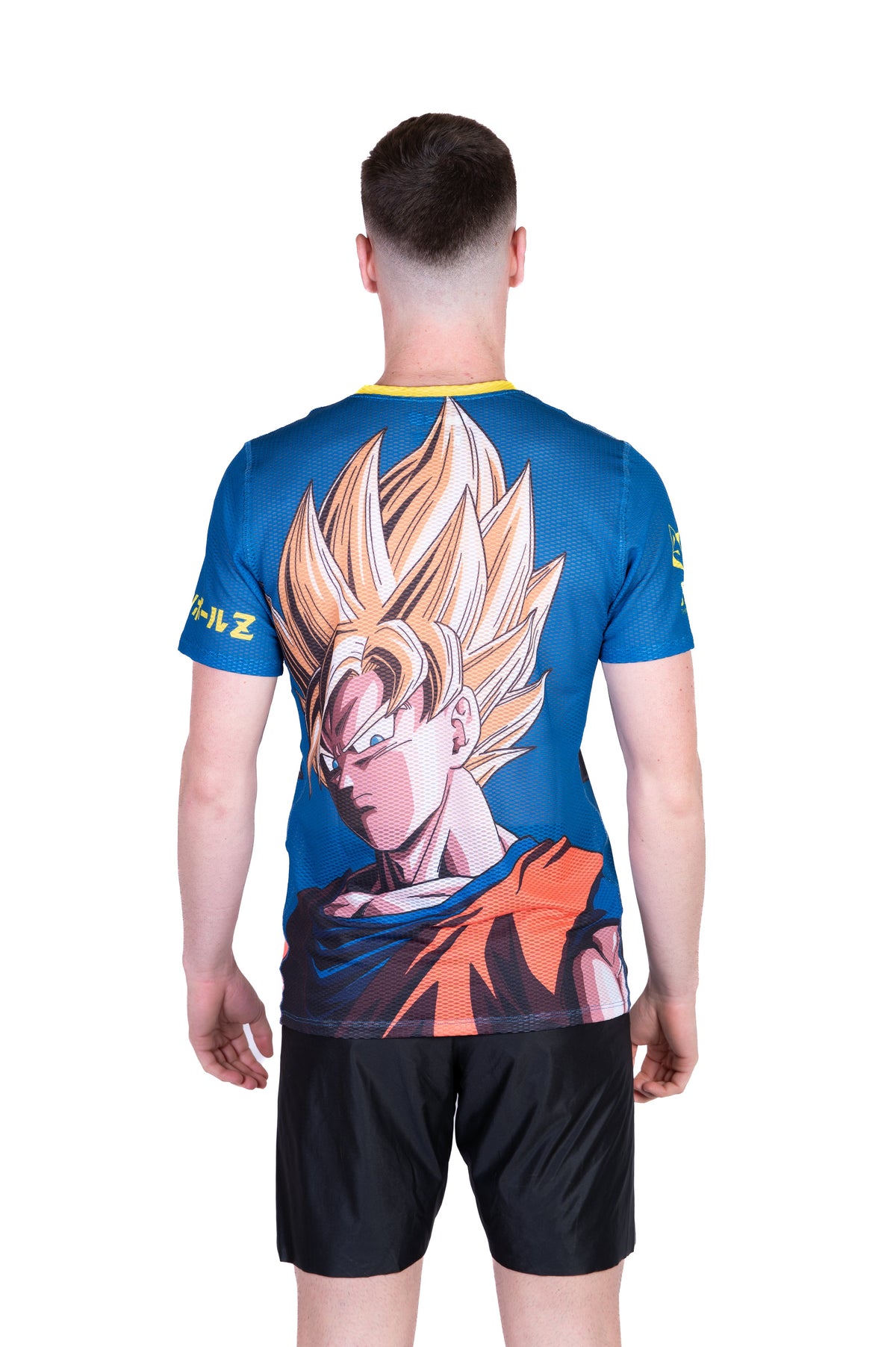 OTSO Herren Kurzarm-Funktionsshirt - Dragon Ball Z Goku – Produktansicht 7