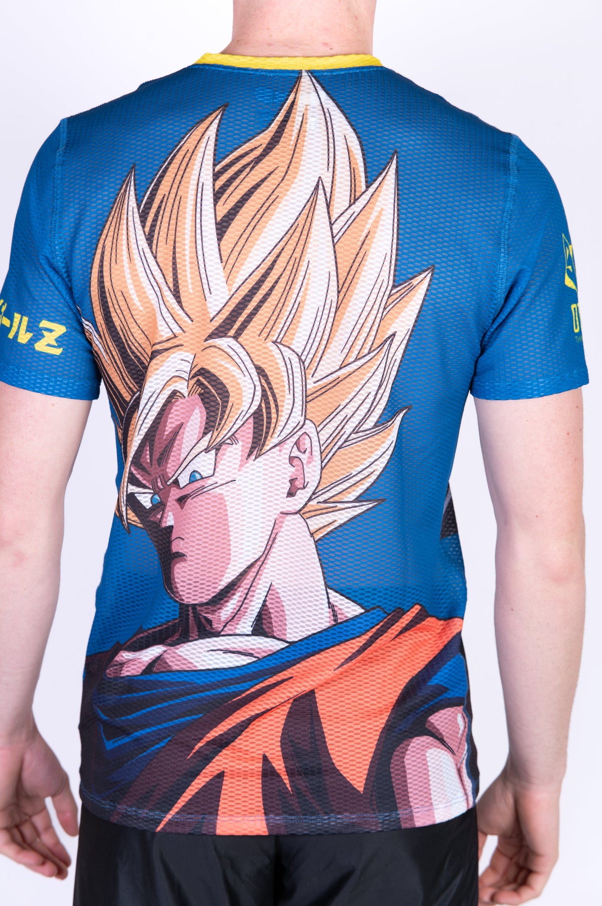 OTSO Herren Kurzarm-Funktionsshirt - Dragon Ball Z Goku – Produktansicht 9