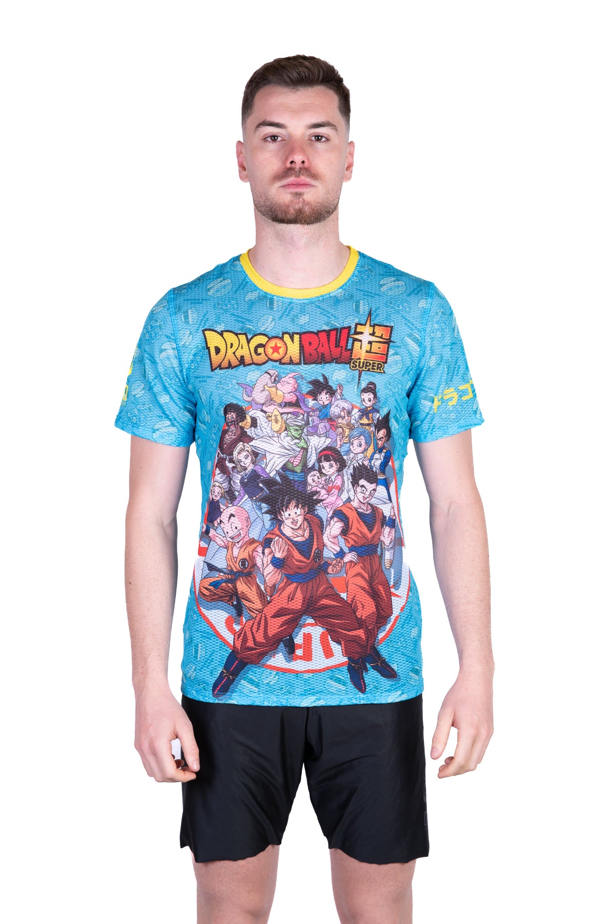 OTSO Herren Kurzarm-Funktionsshirt - Dragon Ball Super Family – Produktansicht 3