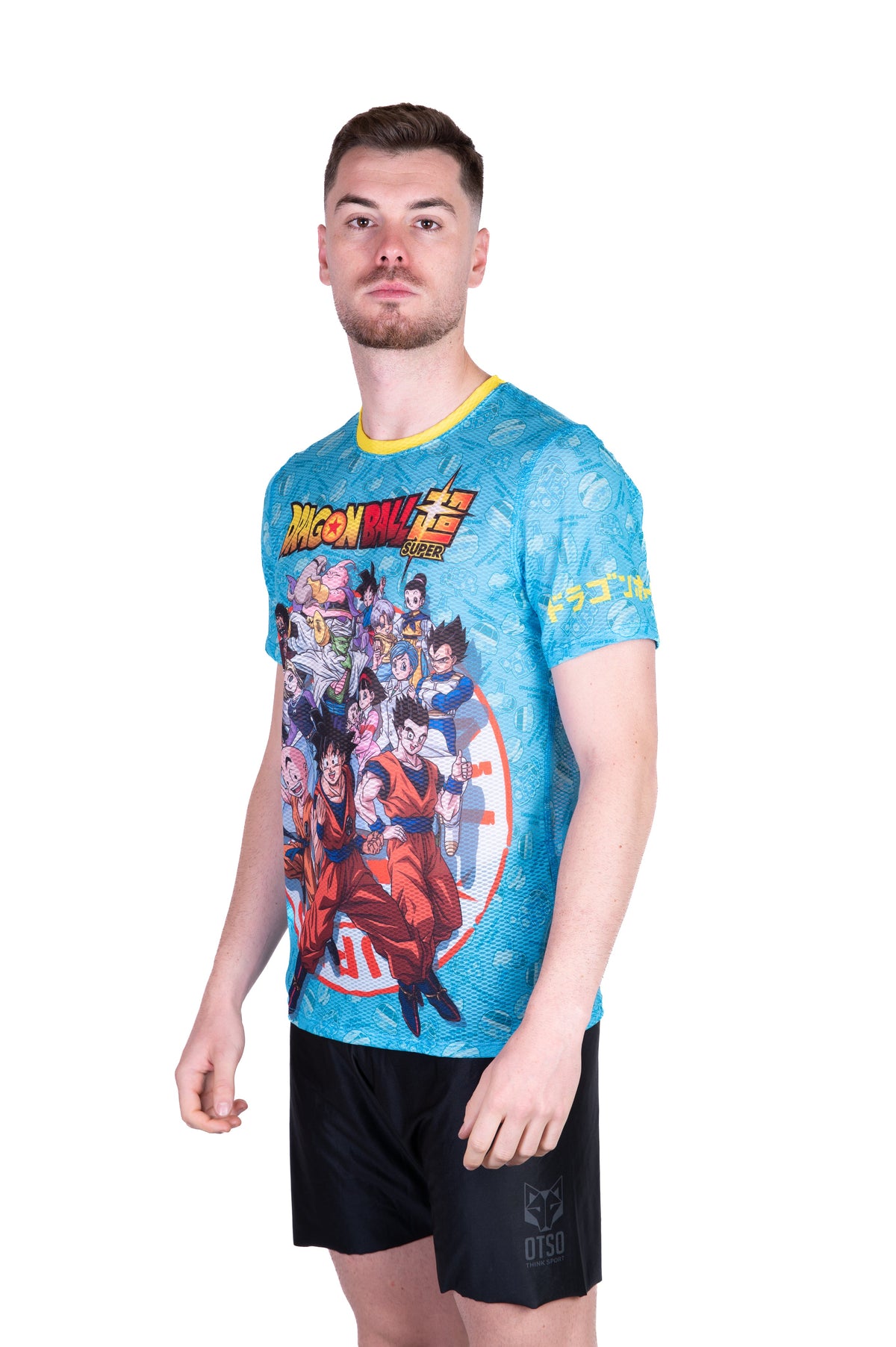 OTSO Herren Kurzarm-Funktionsshirt - Dragon Ball Super Family – Produktansicht 4