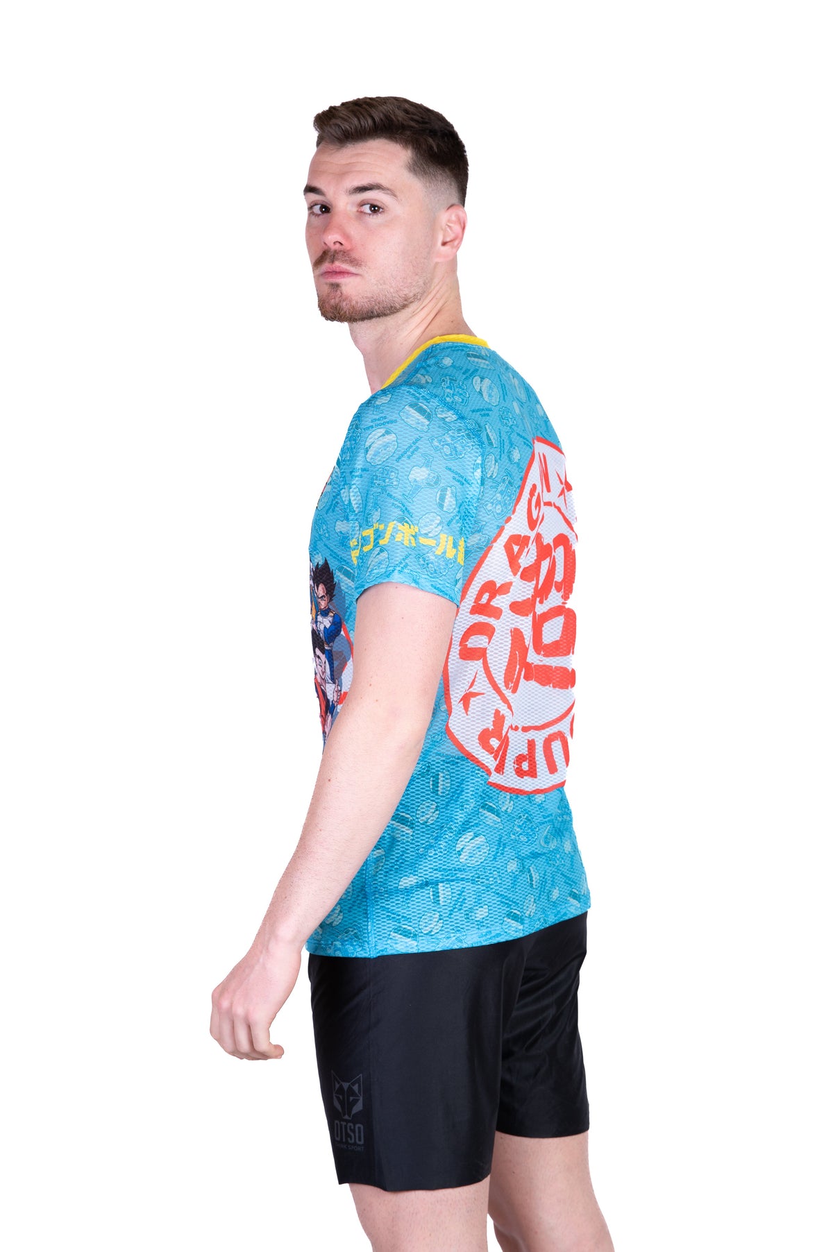 OTSO Herren Kurzarm-Funktionsshirt - Dragon Ball Super Family – Produktansicht 6